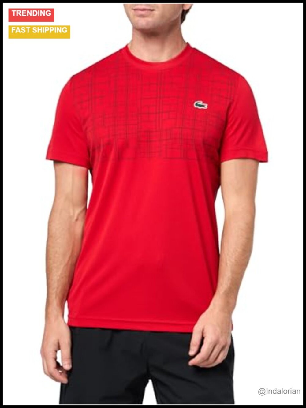 Performance Tennis T-Shirt Ultra-Dry Recycled Polyester Regular Fit